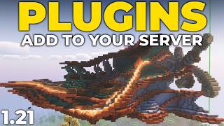 How To Add Plugins to a Minecraft Server 121 [upl. by Inilahs902]