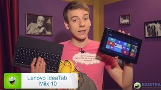 Обзор планшета Lenovo IdeaTab Miix 10 [upl. by Sugden]