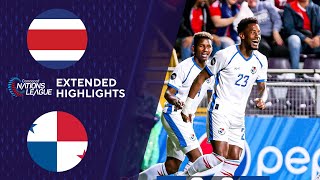 Costa Rica vs Panama Extended Highlights  CNL  CBS Sports Golazo [upl. by Rebbecca365]