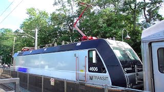 NJ Transit 4606 with its Mechanical Bell and More on the North Jersey Coast Line [upl. by Revned521]