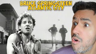 Bruce Springsteen  Atlantic City REACTION WRITER REACTS  First Time Hearing It [upl. by Charleton]