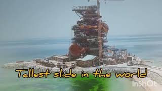 biggest waterslide theme park in Qatar [upl. by Thorn]