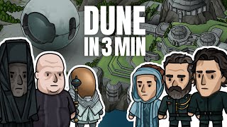 Dune Part 1 Animation Recap  Movie Map [upl. by Acceb]