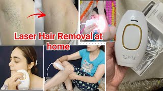 Laser Hair Removal at Home  Permanent Hair Removal Using Stelly IPL Hair removal Instrument [upl. by Belak]