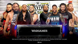 Surviver Series War GamesWWE 2k24Road To 400 Subs [upl. by Seluj153]