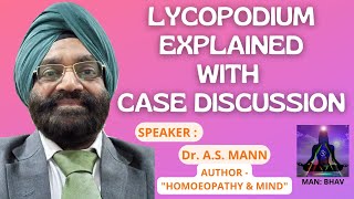 MENTAL STATE OF LYCOPODIUM EXPLAINED BY HELP OF CASES  Dr AS MANN [upl. by Quincey]