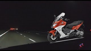 Stolen BMW C650 Motorcycle Theft Recovery Operation Twickenham London [upl. by Yenrab]