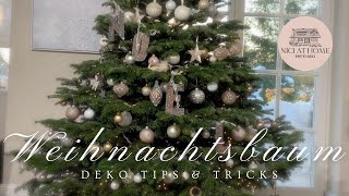 Weihnachtsbaum schmücken 🌲Christbaum dekorieren 🌲Christbaumschmuck [upl. by Bland]