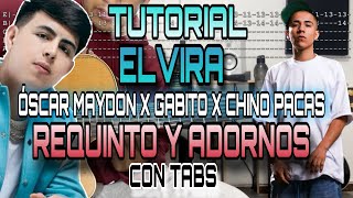 Elvira  Oscar Maydon x Chino Pacas x Gabito Ballesteros  REQUINTO Y ADORNOS  TUTORIAL [upl. by Tsugua]