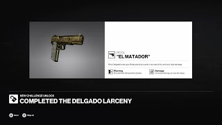 HITMAN™ 2 Delgado Larceny 2min 15secs Silent Assassin guide to unlocking the El Matador walkthrough [upl. by Harrietta]