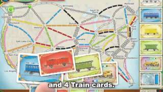 Tutoriel pour Ticket to Ride Pocket French [upl. by Mill]