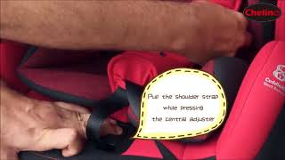 How to Install the Chelino Racer Isofix Car Seat [upl. by Norvil970]