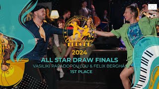 1st place Vasiliki Papadopoulou amp Felix Berghäll  ALLSTAR DRAW FINALS  ILHC EUROPE 2024 [upl. by Lentha]