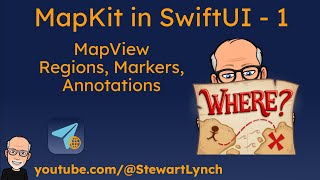 1 MapKit with SwiftUI  Regions Markers and Annotations and CameraPosition [upl. by Ityak]