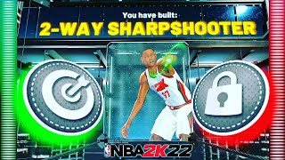 Best 2 Way Sharpshooter 2k22 Current Gen Best Lockdown That Can Shoot in NBA 2k22 Current Gen [upl. by Rephotsirhc]