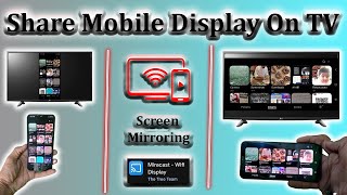 How to connect mobile to TV wireless 4K TV  screen mirroring smart tv  Dawlance GSMART 4K TV [upl. by Octavia]