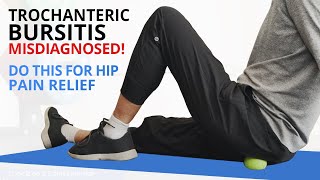 Your Hip Pain is NOT Trochanteric Bursitis 5 Exercises to FIX it [upl. by Dorolisa]