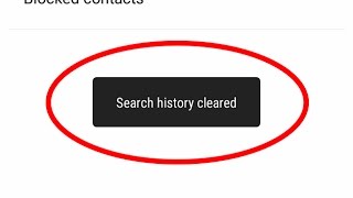 How to Clear or Delete Youtube Search and Watch History on AndroidTablet [upl. by Ambrosane859]