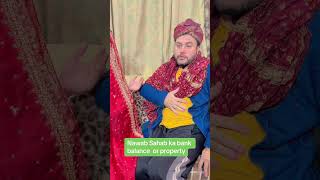 Nawab sahab k bank balance trendingshorts comedy shortvideo funny [upl. by Selyn115]