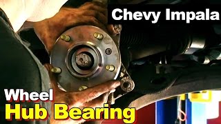 2002 Chevrolet Impala or Monte Carlo Wheel Hub Bearing amp Axle Nut [upl. by Hudson]