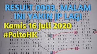 TARIKAN PAITO HK HARI INI 16 JULI 2020  BOCORAN TOGEL HONGKONG MALAM INI [upl. by Adnolaj]