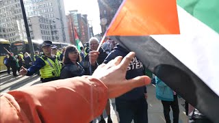 Charlie Veitch at The Most Insensitive March Ever Israel vs Hamas [upl. by Ado]