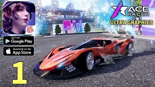 Ace Racer Gameplay Walkthrough Part 1  Tutorial ios Android [upl. by Oliy]