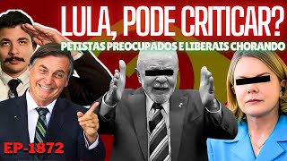 AGU de Lula Se SUPERA Tá PROIBIDO Criticar  Petistas PREOCUPADOS e Liberais Chorando BR Sem RUMO [upl. by Philina]