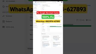 How to fix Google Merchant Center suspension Misrepresentation 🔥 [upl. by Eenwat]