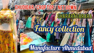 marriage collectioncrop topgownreadymadesharara ghararaWholesale manufacture Ahmedabad [upl. by Julita]