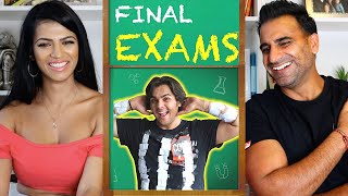 FINAL EXAMS  Ashish Chanchlani  REACTION  Magic Flicks [upl. by Bennion]