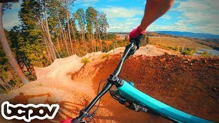 ITS A DOWNHILL PUMP TRACK  Riding Sram Park near Nagoya Japan [upl. by Pearlman184]