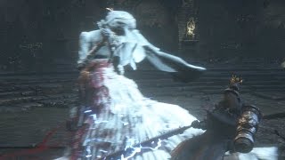 Bloodborne Yharnam Pthumerian Queen Secret Boss Fight 1080p [upl. by Torhert]