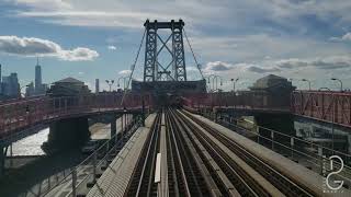 Williamsburg Bridge Subway Crossing  to the tune of Cunninlynguists  The Light [upl. by Dranyam]