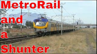 TRANSNET  MetroRail Movements Line siding for 40 min at Bellville [upl. by Ennaer]