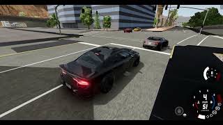 Dodge charger custom SRT Ghoul cruise around the ghetto [upl. by Ahsilef156]