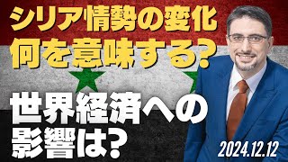 シリア情勢の変化は何を意味しているのか？世界経済への影響は？ [upl. by Drandell]