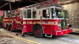 FDNY Ladder 4 Responding Tones [upl. by Aerb]