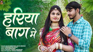 New Rajasthani Song  हरिया बाग में  Salim Shekhawas  Shilpa Bidawat  New Marwadi Song [upl. by Marillin]