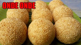 resep onde onde kacang hijau empuk cara membuat onde onde wijen onde onde kacang hijau anti gagal [upl. by Maxie320]