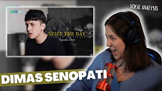 DIMAS SENOPATI Seize The Day  Vocal Coach Reaction amp Analysis  Jennifer Glatzhofer [upl. by Eema]