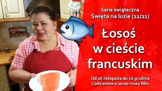 Łosoś w cieście francuskim  Święta na luzie 1121 [upl. by Neerom600]