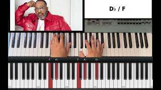 Praise Him In Advance  Marvin Sapp Piano Tutorial pianotutorial [upl. by Agneta]