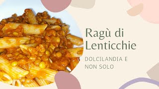 Ragù di lenticchie  Ricetta Veg con Monsieur cousine plus [upl. by Ailina]