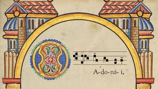 O ADONAI  O ADONAY  O Antiphons Day 2  December 18  Latin and English  Gregorian Chant [upl. by Pauline]