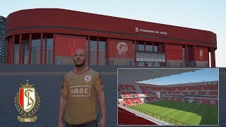 Stade de Sclessin in GTA 5 Standard Liège soccer mod [upl. by Nahttam]