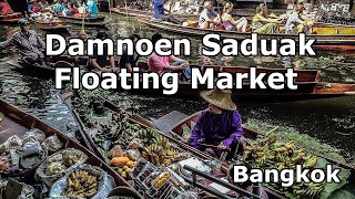 Bangkok Paradise Damnoen Saduak Floating Market Experience [upl. by Awhsoj172]