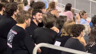 Ringgold High School Marching Tiger Band Seniors watch the band perform 10032024 [upl. by Yelahc]