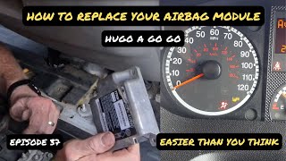 How to replace the Airbag module on a Citroen Relay Fiat Ducato or Peugeot Boxer [upl. by Hanselka]