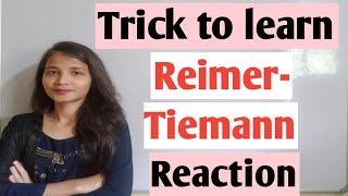 Trick to learn ReimerTiemann reaction organic chemistry [upl. by Dnomar]